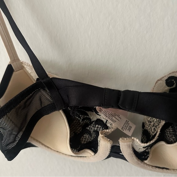 Vintage Victoria’s Secret Lace Black and Tan Bra 36b - Picture 6 of 7